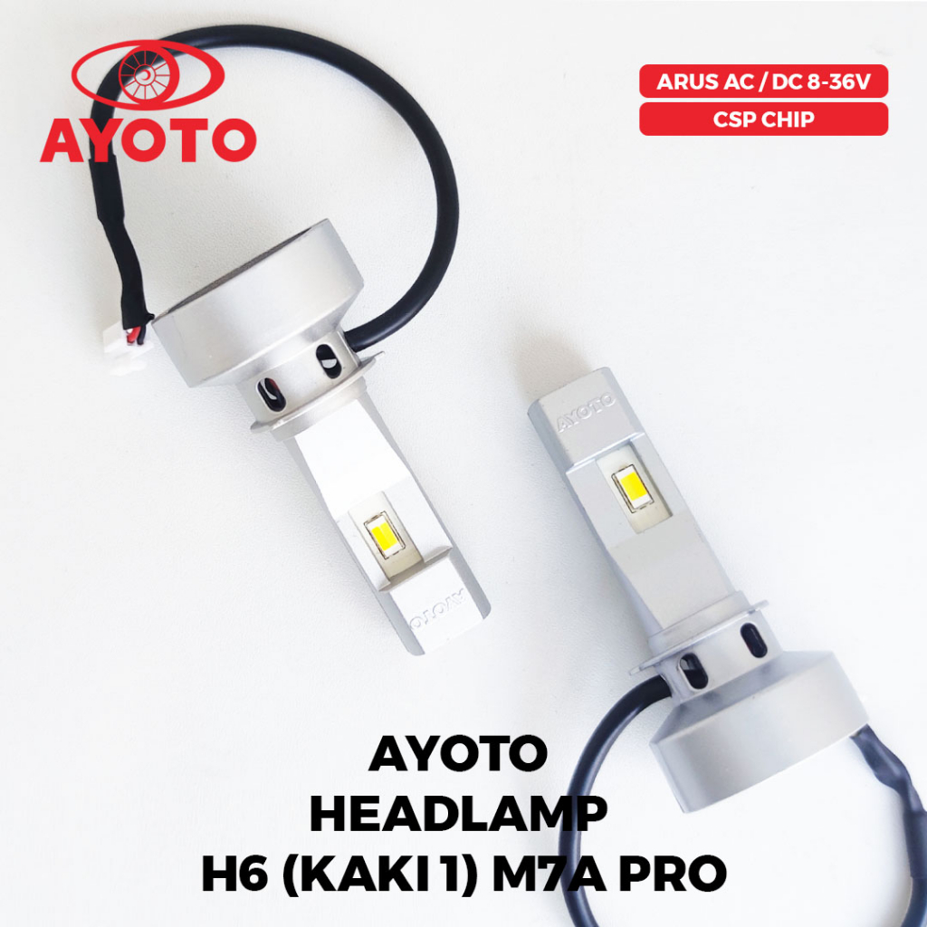 Jual Ayoto Lampu Depan Headlamp H Led M A Ac Dc Motor Matic Bebek Shopee Indonesia