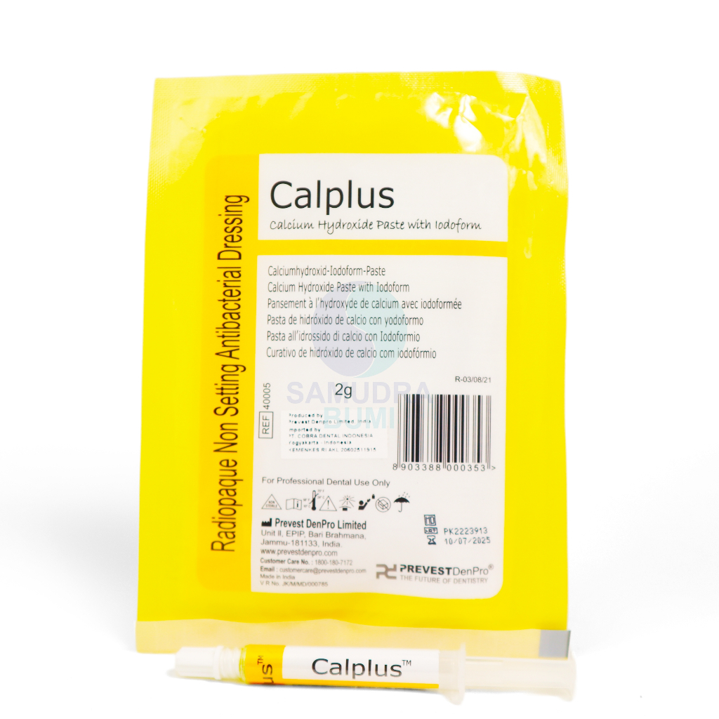 Jual CALPLUS Calcium Hydroxide with Iodoform for Pulp Capping by ...