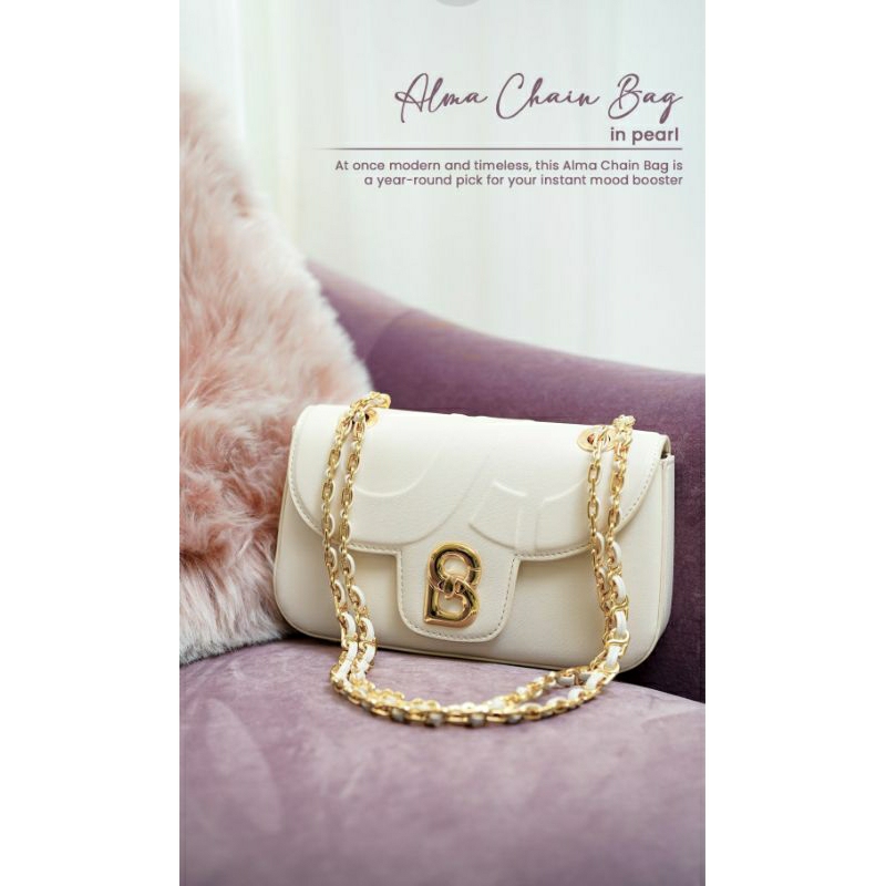 Ready stock Alma Chain Bag Buttonscarves Order wa 0821-5433-0993