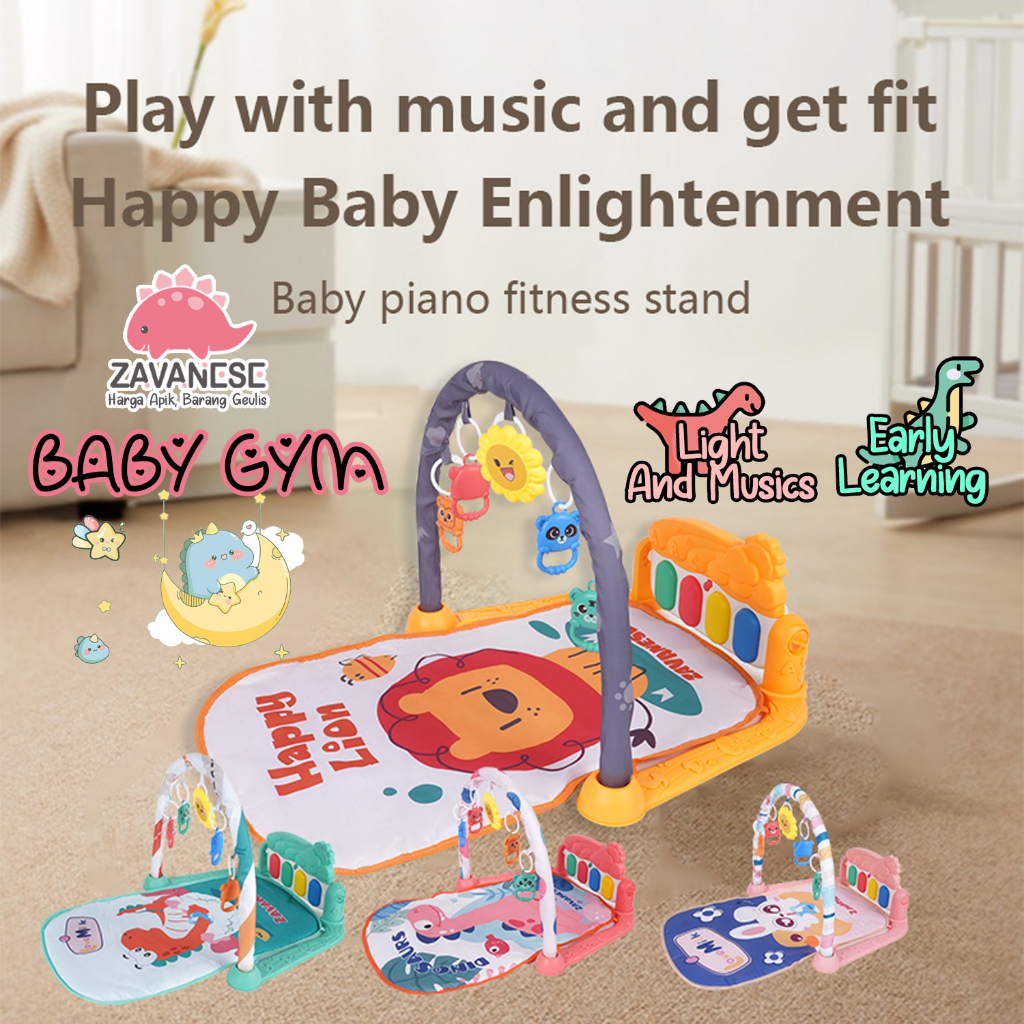 Jual *COD* Baby Gym Piano PlayGym Musical Zavanese Shopee Indonesia