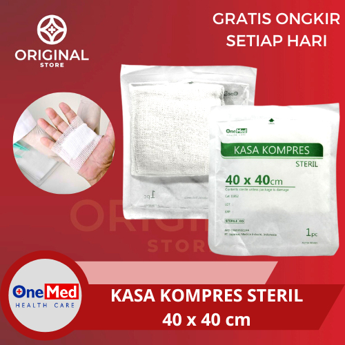 Jual KASA KOMPRES STERIL PENUTUP LUKA PERBAN KASA BALUT STERIL 40 x 40