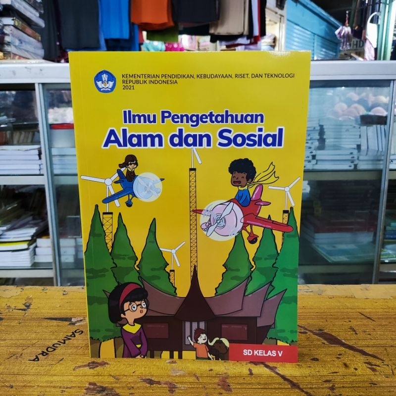 Jual Buku Paket Ilmu Pengetahuan Alam Dan Sosial (IPAS) Kelas 5 SD ...