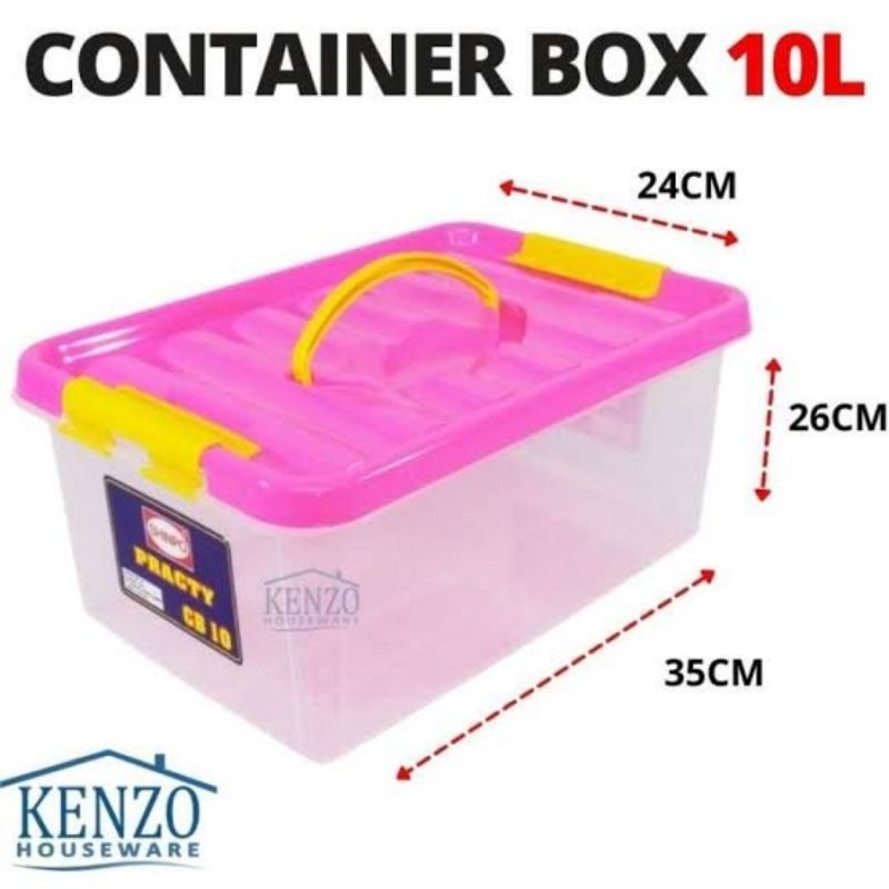 Jual Box Container Shinpo CB 10 Practy Tempat Penyimpanan | Shopee ...