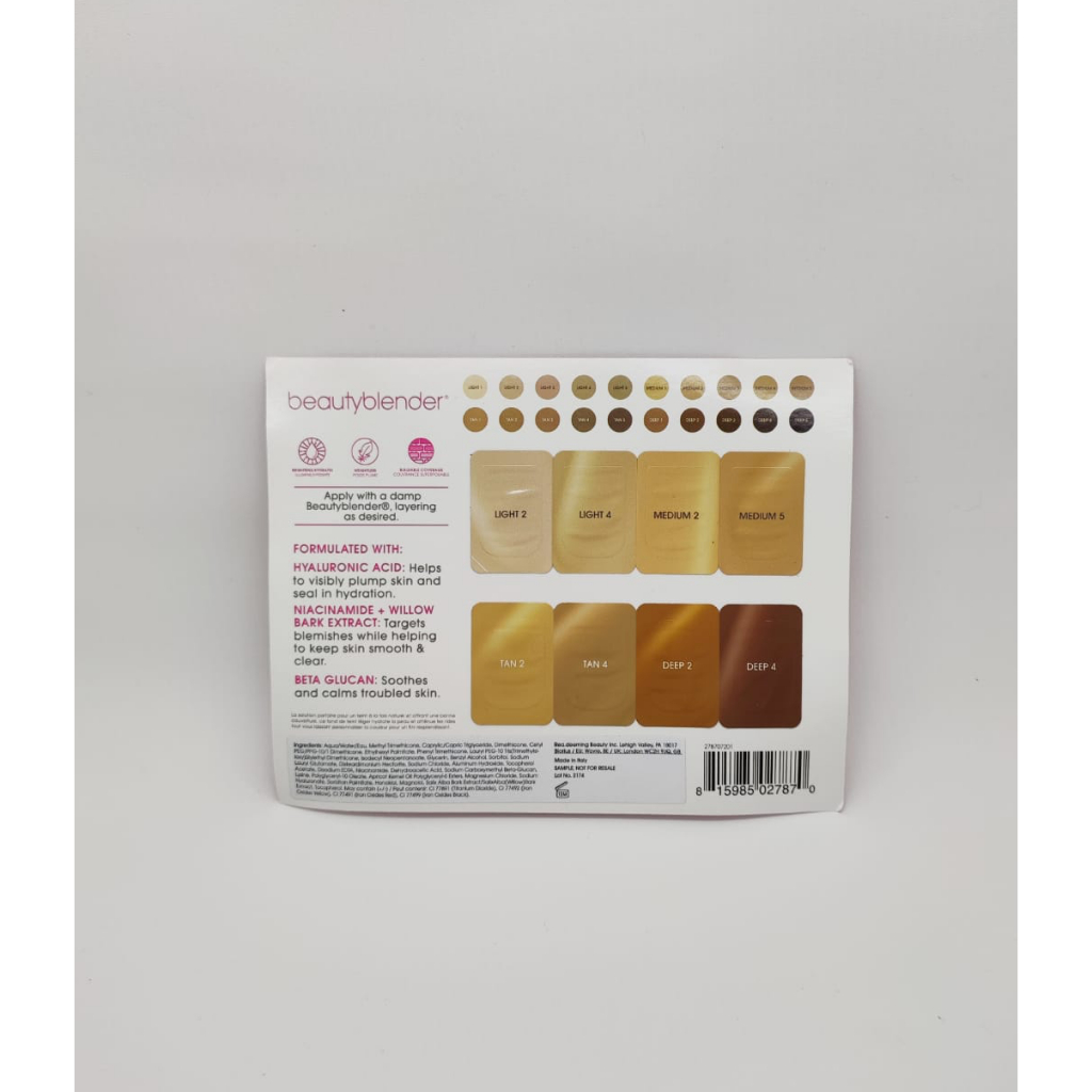 Jual Beauty Blender Bounce Skin Tint sample 8 warna Shopee Indonesia