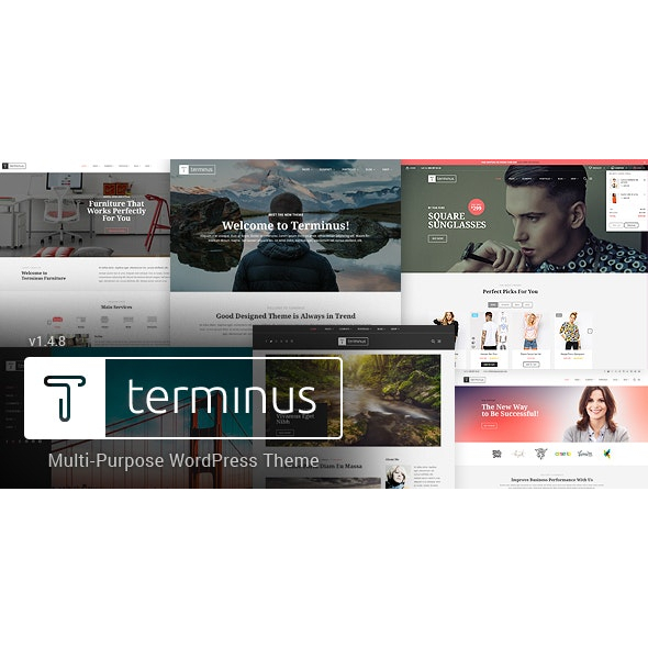 Jual Terminus - Responsive Multi-Purpose WordPress Theme | Shopee Indonesia