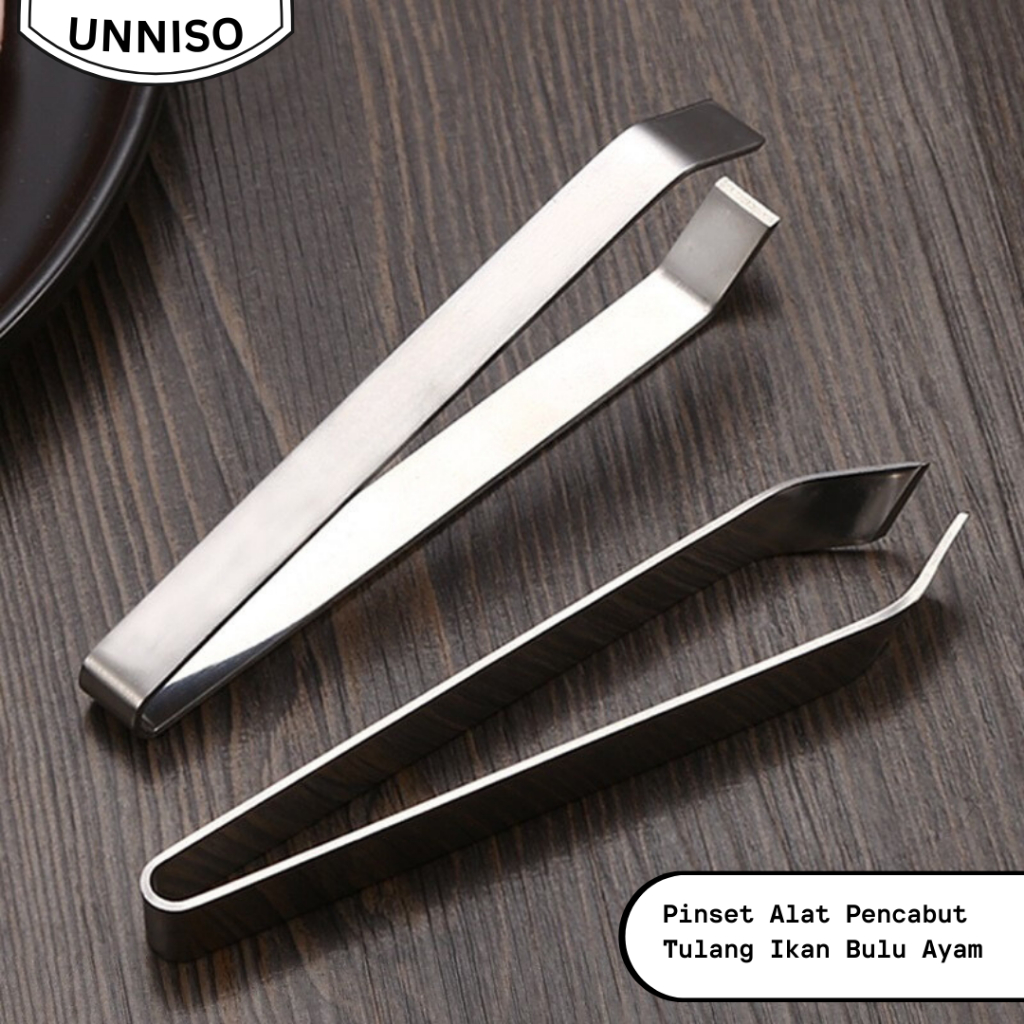 Jual UNNISO-Pinset Alat Pencabut Tulang Ikan Bulu Ayam PP02 | Shopee ...