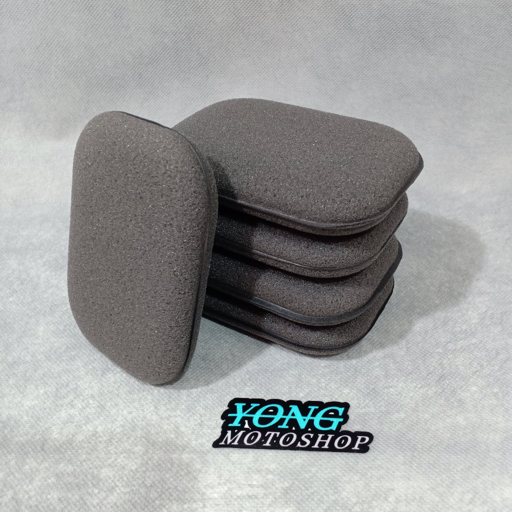 Jual Applicator Pad HITAM Spon Busa Poles kotak Sponge Semir aplikator ...