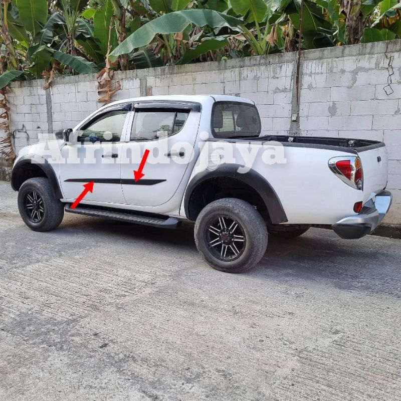 Jual Side Body Moulding Strada Triton | Shopee Indonesia