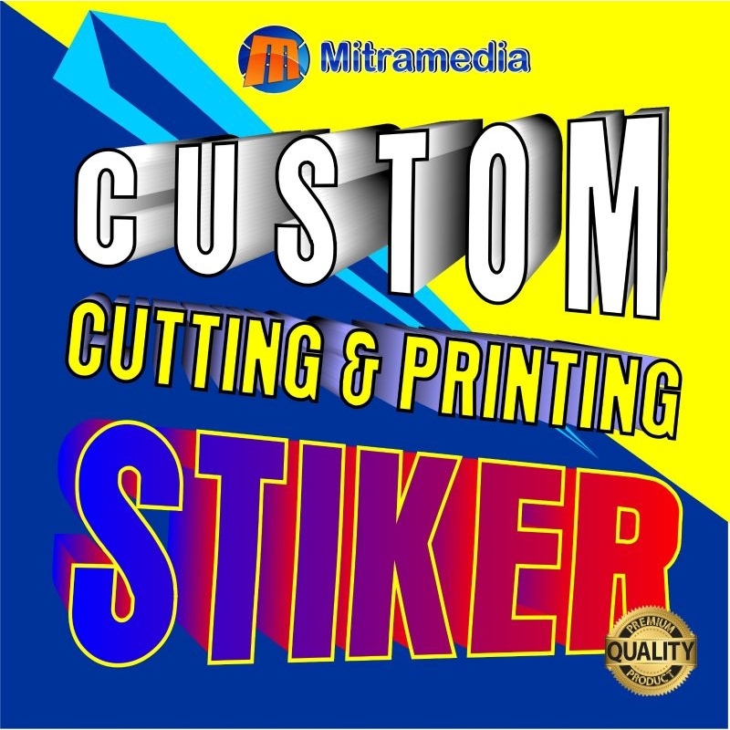 Jual Stiker Custom Cutting & Printing Shopee Indonesia