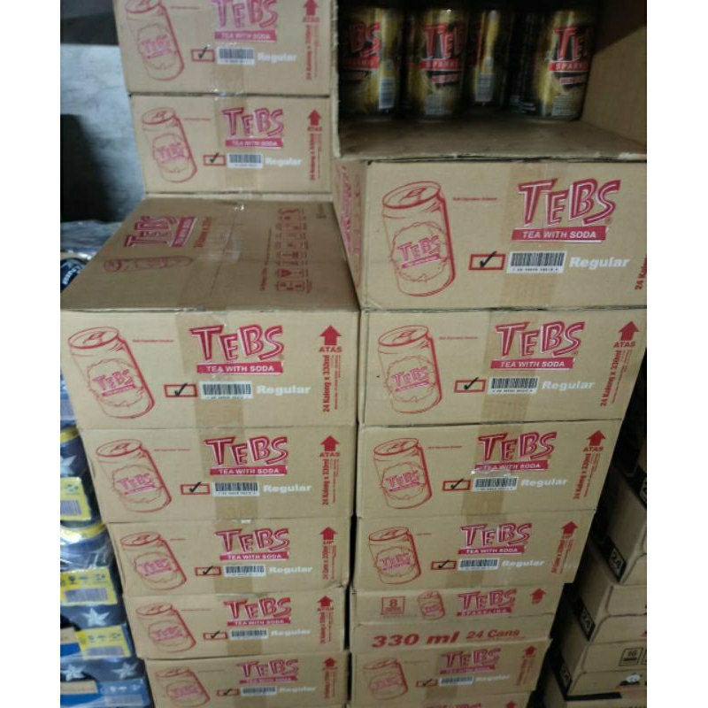 Jual Tebs Tea With Soda Ml Dus Shopee Indonesia