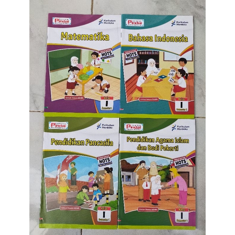 Jual LKS Pindai SD Kelas 1 Semester 1 Kurikulum Merdeka | Shopee Indonesia