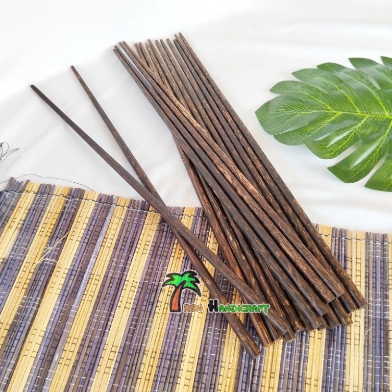 Jual ARENHANDICRAFT sumpit kayu aren panjang 33cm | Shopee Indonesia