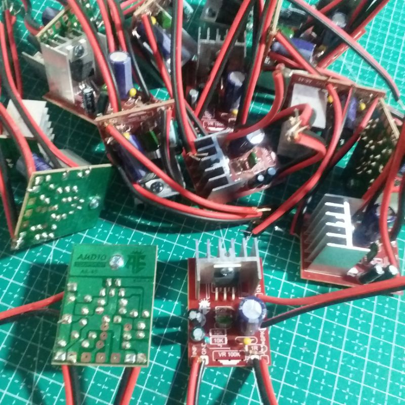 Jual TDA2003 power amplifier mono Kit module Ampli TDA 2003 rakitan