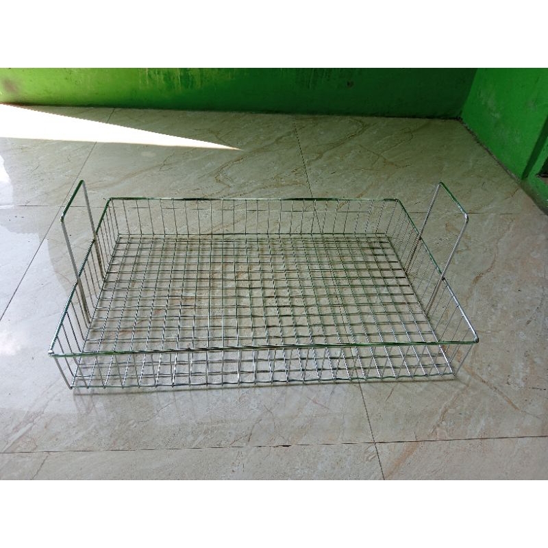 Jual cooling rak peniris donat / cooling rak penggorengan chicken ...