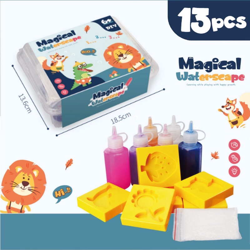 Jual Mainan Anak Magical Waterscape DIY Kreatif Jelly / Mainan Edukasi