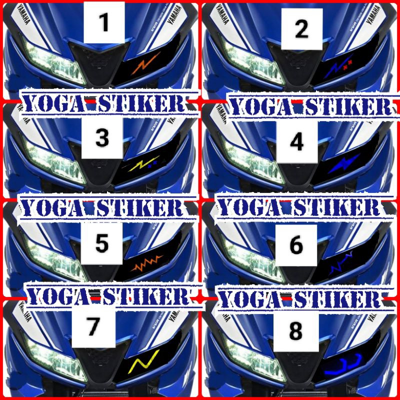 Jual STIKER LAMPU PICEX YAMAHA R15 V3 | Shopee Indonesia