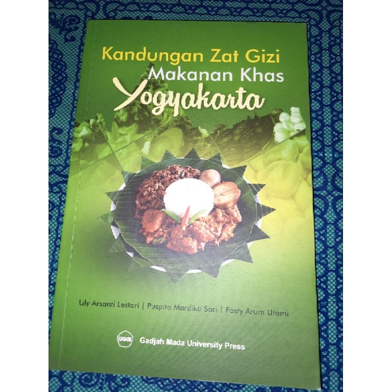 Jual Buku Kandungan Zat Gizi Makanan Khas Yogyakarta Ugm Press | Shopee ...