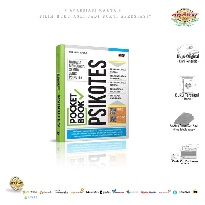 Jual BUKU POCKET BOOK PSIKOTES Penulis The King Eduka, Penerbit