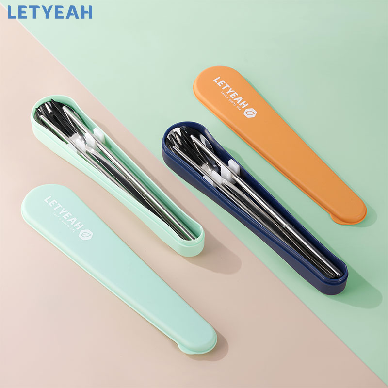 Jual Letyeah Sendok Garpu Set Alat Makan Stainless Tebal Cutlery Set Korea Portabel Shopee