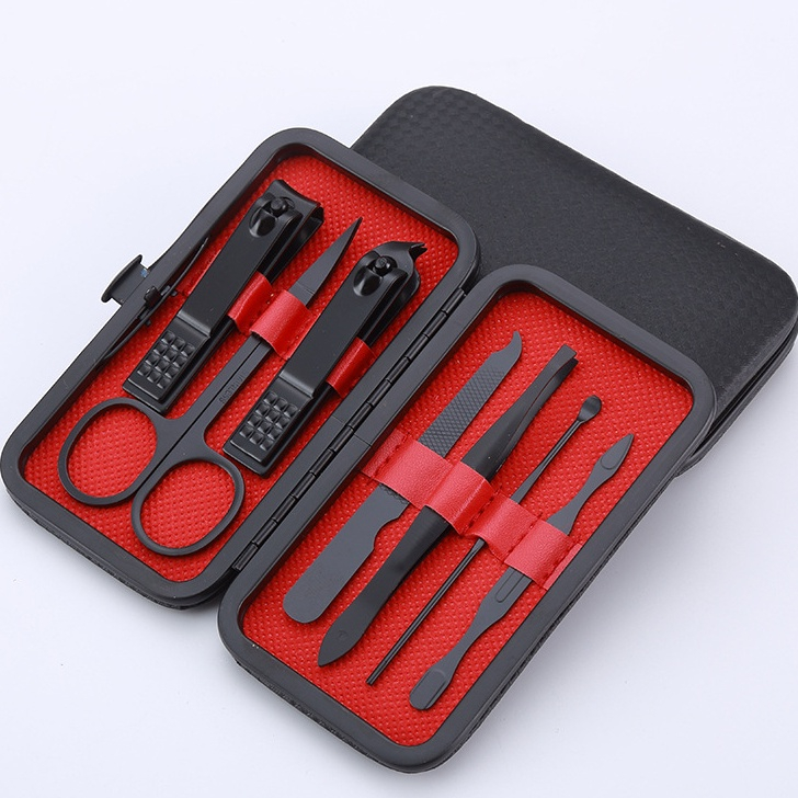 Jual Manicure Set In Perawatan Kuku Alat Potong Gunting Kuku Dompet Pedicure Shopee Indonesia