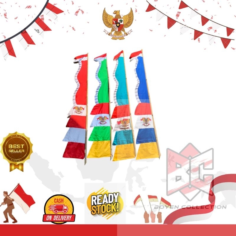 Jual Bendera Umbul Umbul Kuda Laut Shopee Indonesia