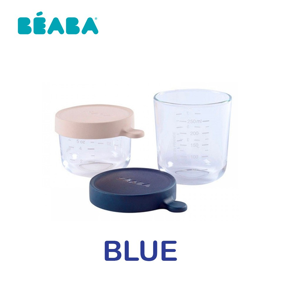 Jual Beaba Conservation Glass Jar Set Tempat MPASI Kaca (150 ml
