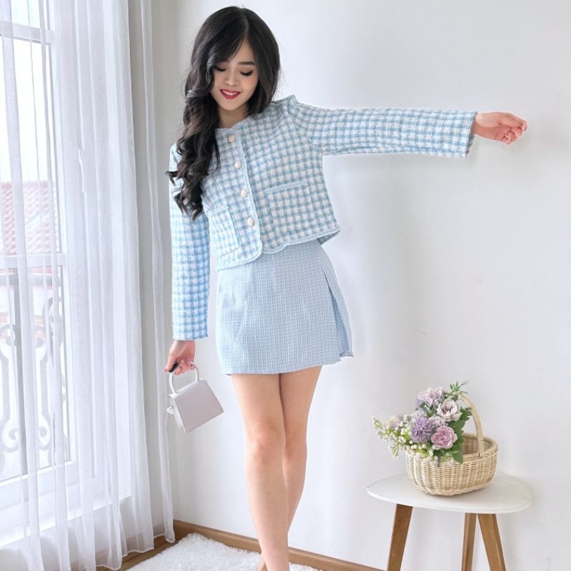 BLAZER COREAN BEIGE
