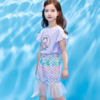 Jual [princess Kesli] 1-11 Tahun Dress Hello Mermaid Setelan Gaun Putri 