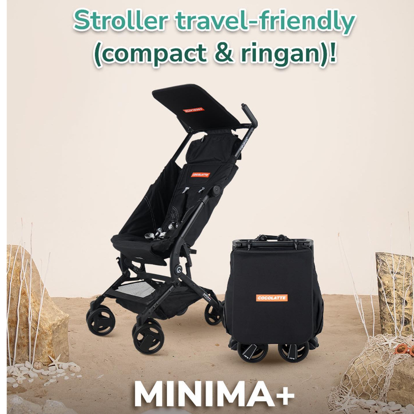 Jual stroller cocolatte Minima Plus cocolatte pockit stroller