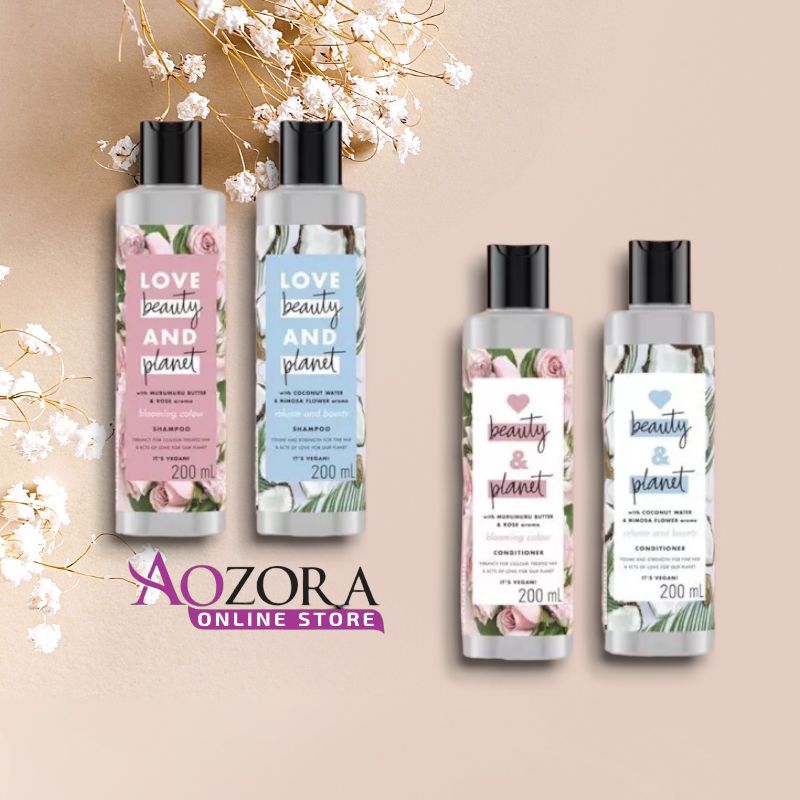 Jual Love Beauty and Planet Conditioner 200ml | Shopee Indonesia