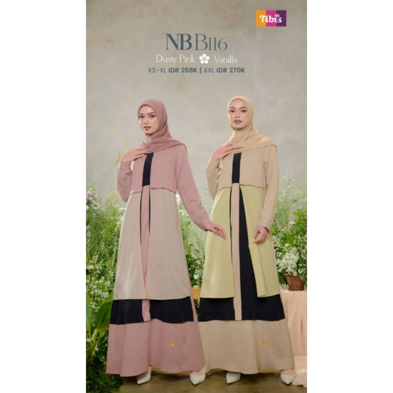 Jual Gamis Nibras Nb B Gamis Terbaru Shopee Indonesia