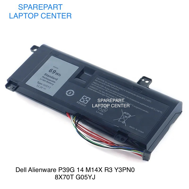 Amazon.com: eCRM G05YJ Gaming PC Battery for Dell Alienware