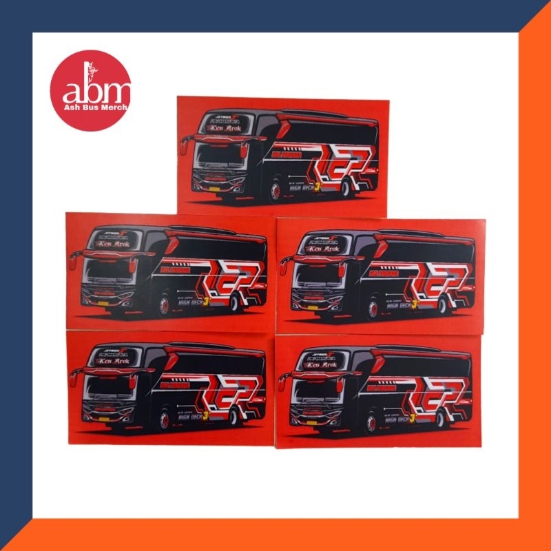 Jual 5 pcs Sticker Bus Stiker Bis Eka Persada Ken Arok | Shopee Indonesia