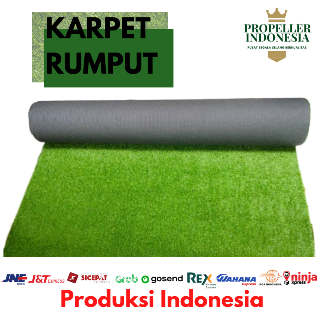 Jual Karpet Rumput Sintetis Meteran Artificial Grass Tebal 20MM dan ...