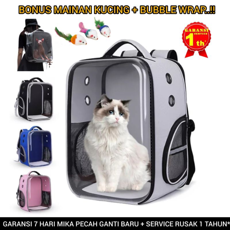 Jual Tas Ransel Astronot Hewan Kucing Anjing Pet Cargo Carrier Backpack