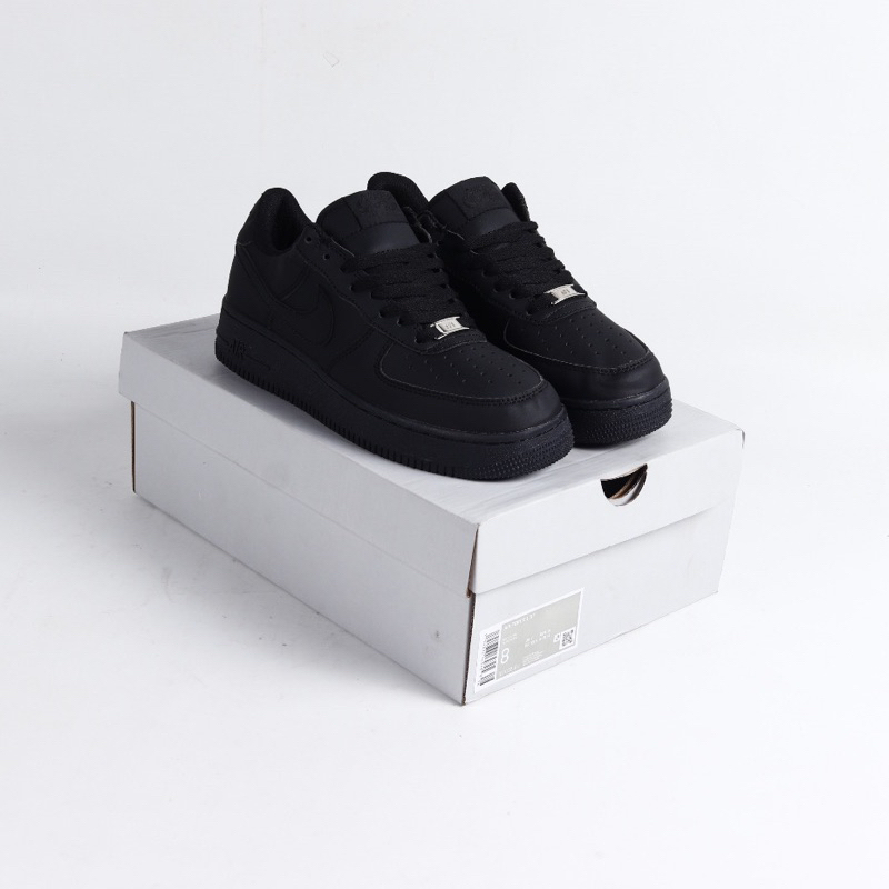 sepatu nike air force 1 black