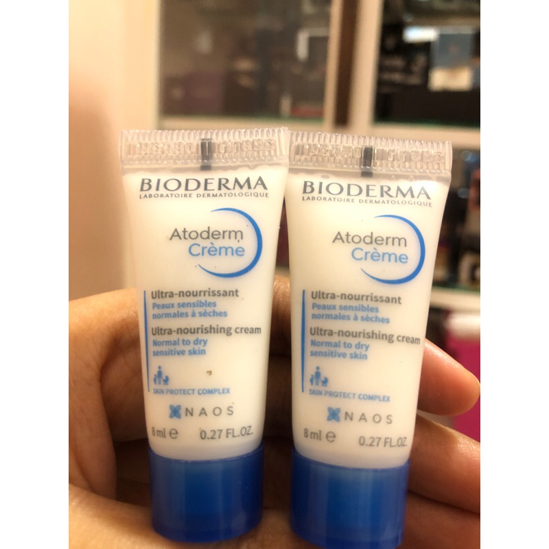 Jual Bioderma Atoderm Creme Ultra 8 ml Face / Body Moisturizer untuk