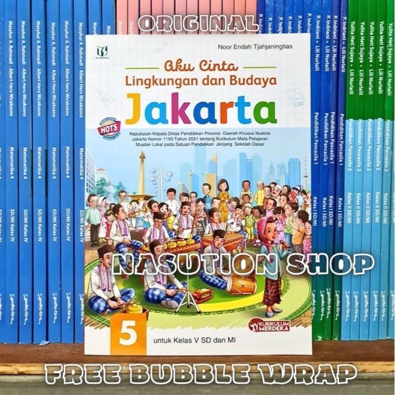 Jual Buku Plbj Kelas 1 2 3 4 5 6 Sd Tiga Serangkai Kurikulum Merdeka Aku Cinta Jakarta