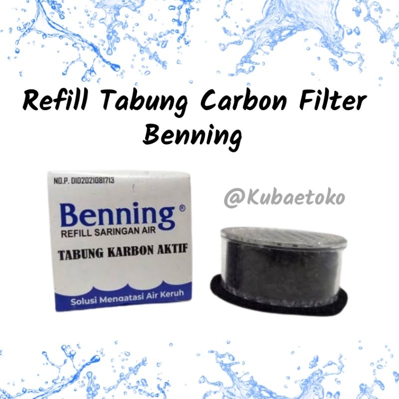 Jual BENNING CARBON Aktif Refill Penyaring Air Carbon Water Filter