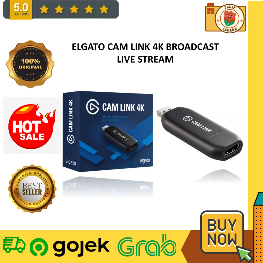 Jual Elgato Cam Link 4K Elgato Camlink 4K HDMI Capture Record | Shopee ...