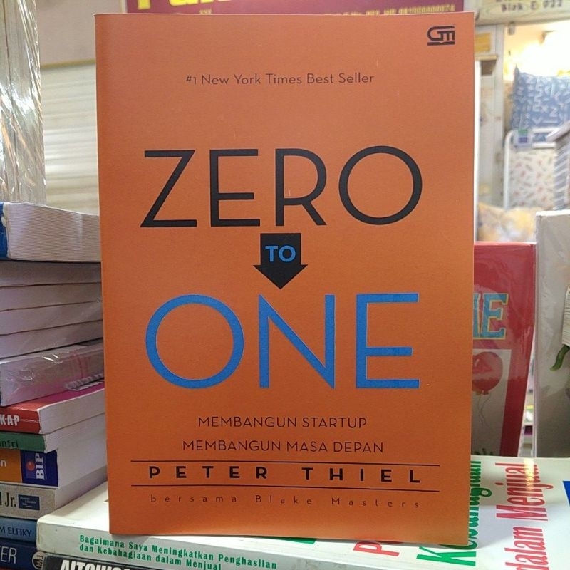 Jual Buku ZERO TO ONE By PETER THIEL | Shopee Indonesia