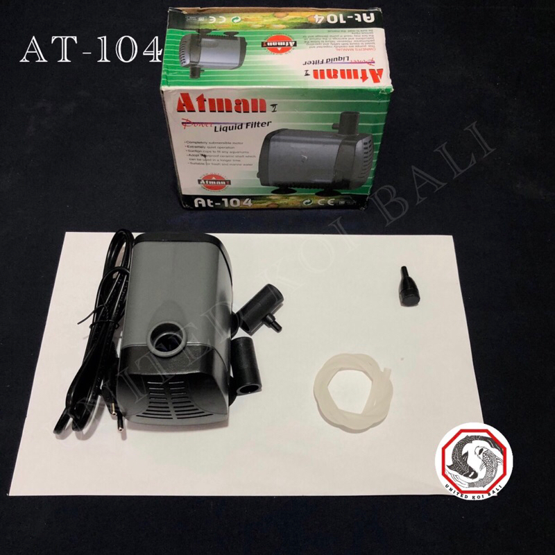 Jual POMPA CELUP ATMAN AT 104 AT-104 POMPA AQUARIUM DAN KOLAM IKAN ...