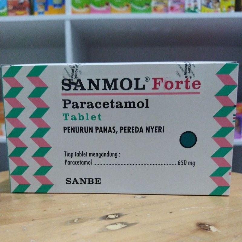 Jual Sanmol Forte Tablet 1 Box Shopee Indonesia