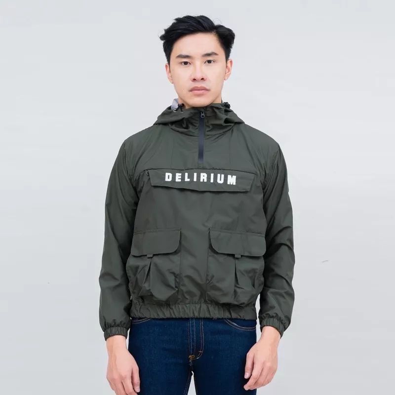 Jual DELIRIUM PARKA GREENLAND AND CAGOULE WINDCHEATER WATERPROOF JACKET