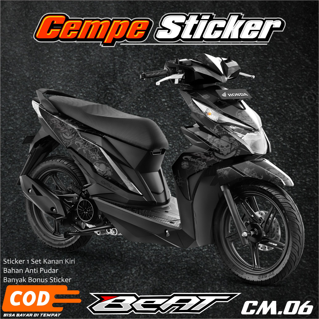 Jual Stiker Decal Full Body BEAT STREET Fi 2016/2019 - Decal Sticker ...