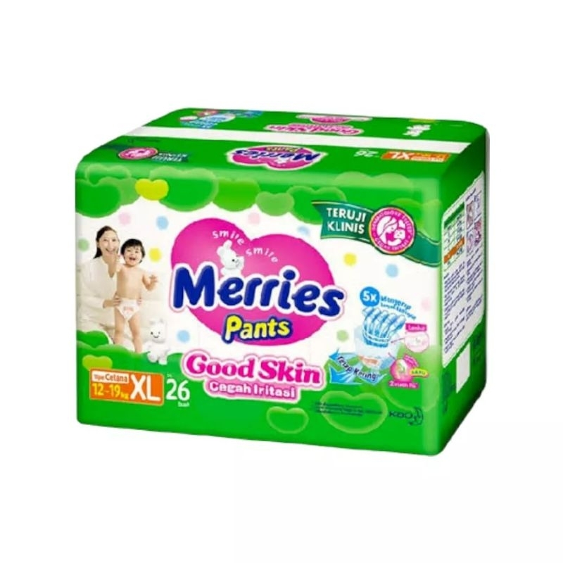 Jual Merries Pants Good Skin Ukuran NB-S40, M32, L30, XL26 | Shopee ...