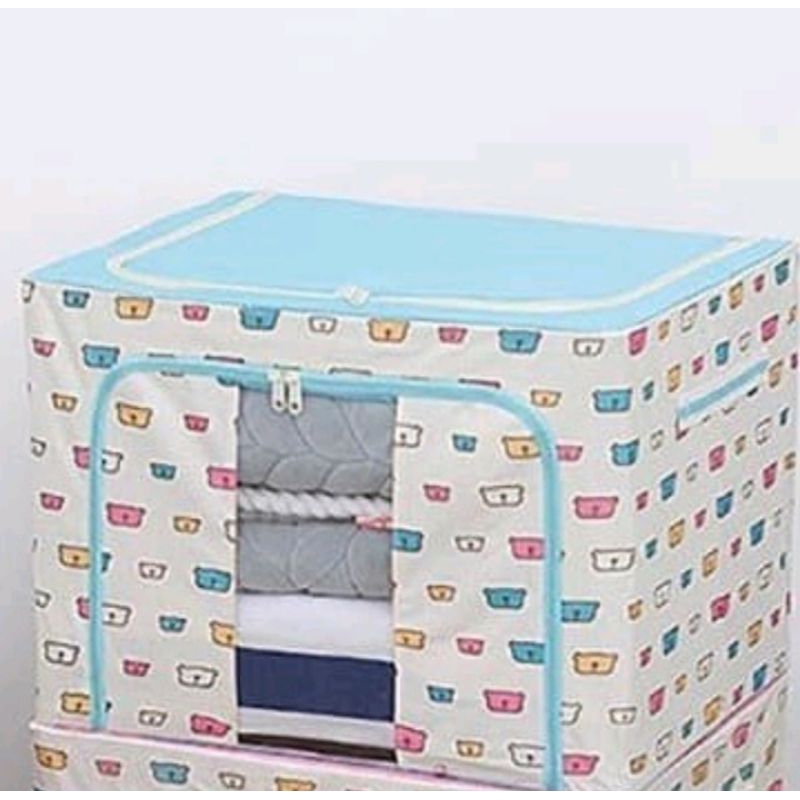 Jual BEST Storage Box 66 Liter Big Storage Box 66 L Frame Baja Double ...