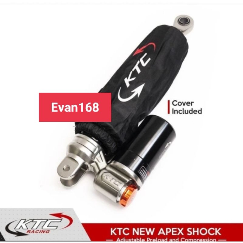 Jual Shockbreaker shock KTC APEX 325mm 340mm Tabung Bawah Click ...