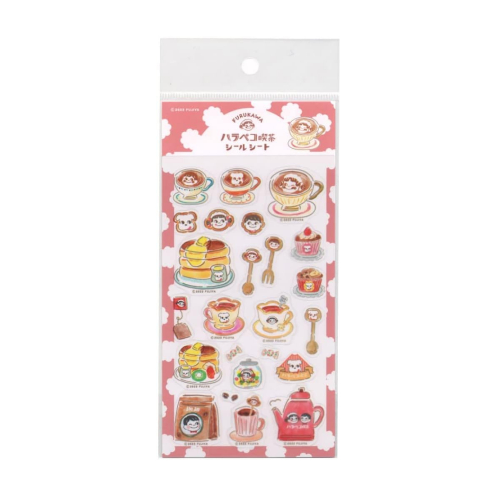 Jual Furukawa Sticker Fujiya Peko Chan Stiker Transparent Deco Flakes ...