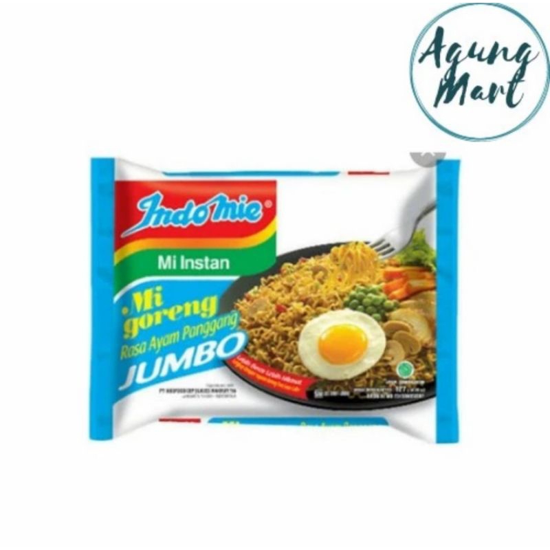 Jual Indomie Mie Goreng Jumbo Ayam Panggang 127g | Shopee Indonesia